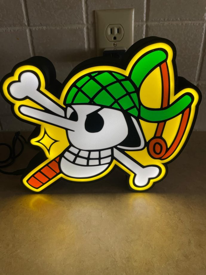 One Piece Usopp Jolly Roger Lightbox